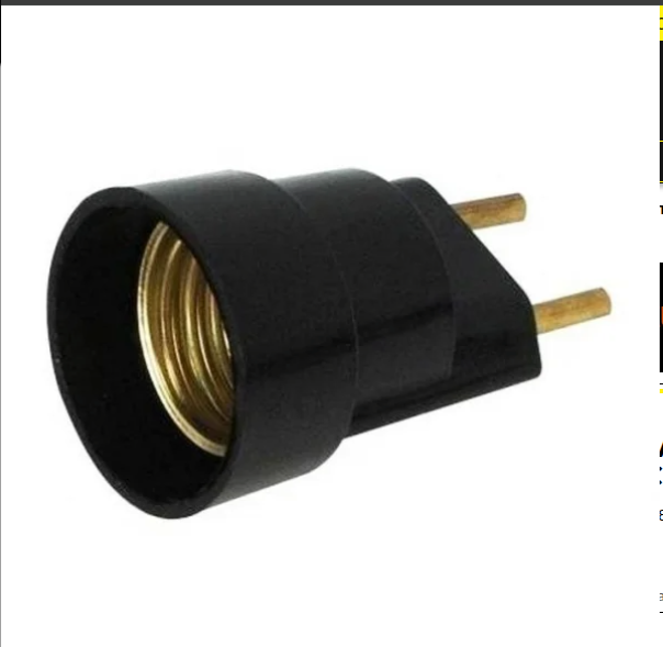 Bocal p/ Lâmpada Adaptador