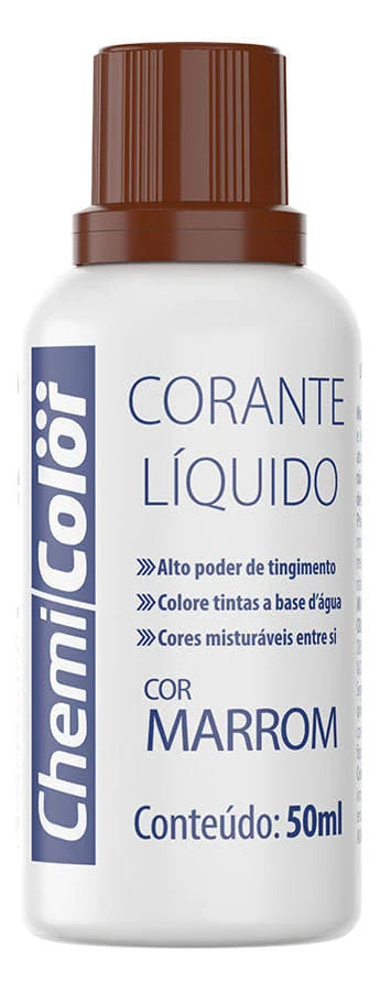 Corante Liquido Marrom 50G