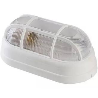 Luminária Externa Tartaruga 1XE27 c/ Grade Branca