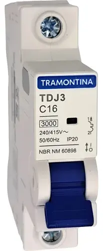 Disjuntor Unipolar 16A