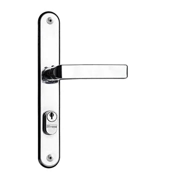 Fechadura Externa 2000 Italy Class Espelhada Uno Cromada Silvana Assa Abloy