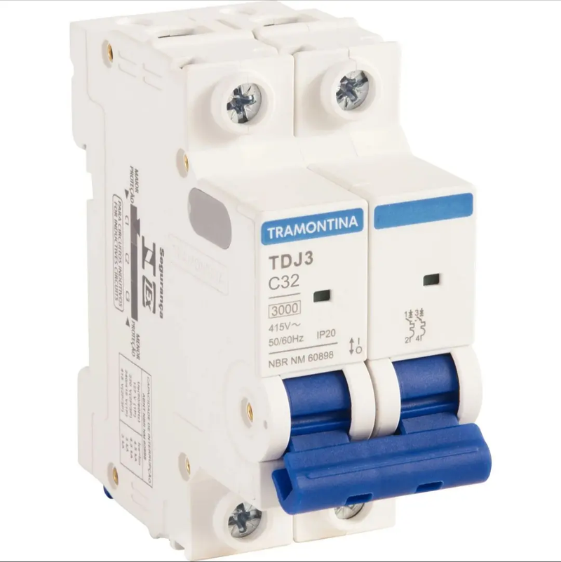 Disjuntor Bipolar 32A