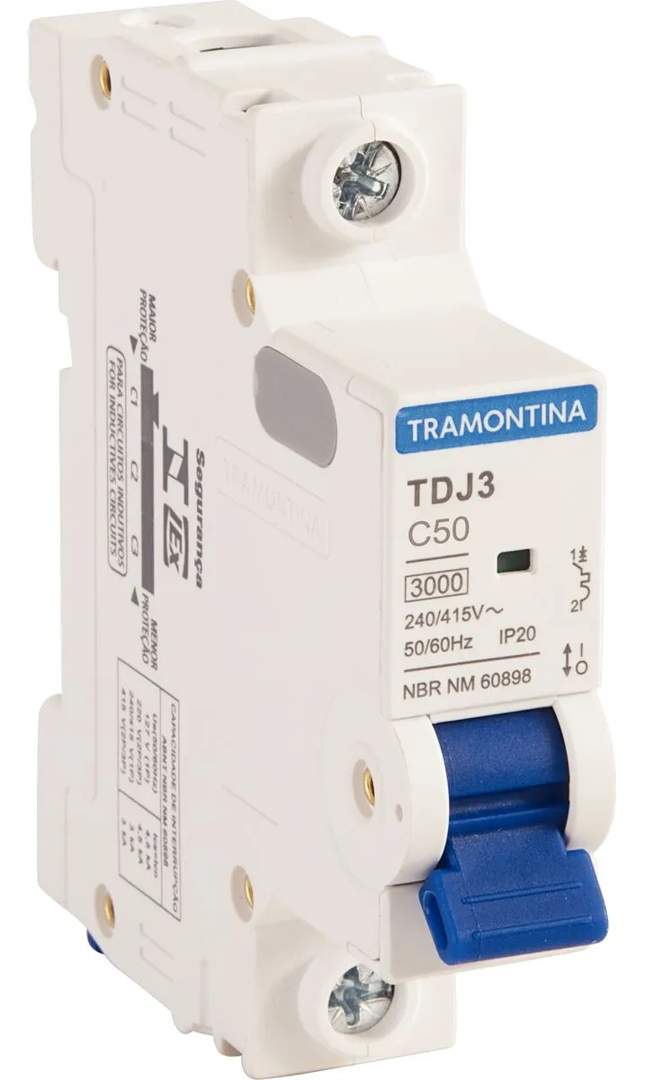 Disjuntor Unipolar 50A