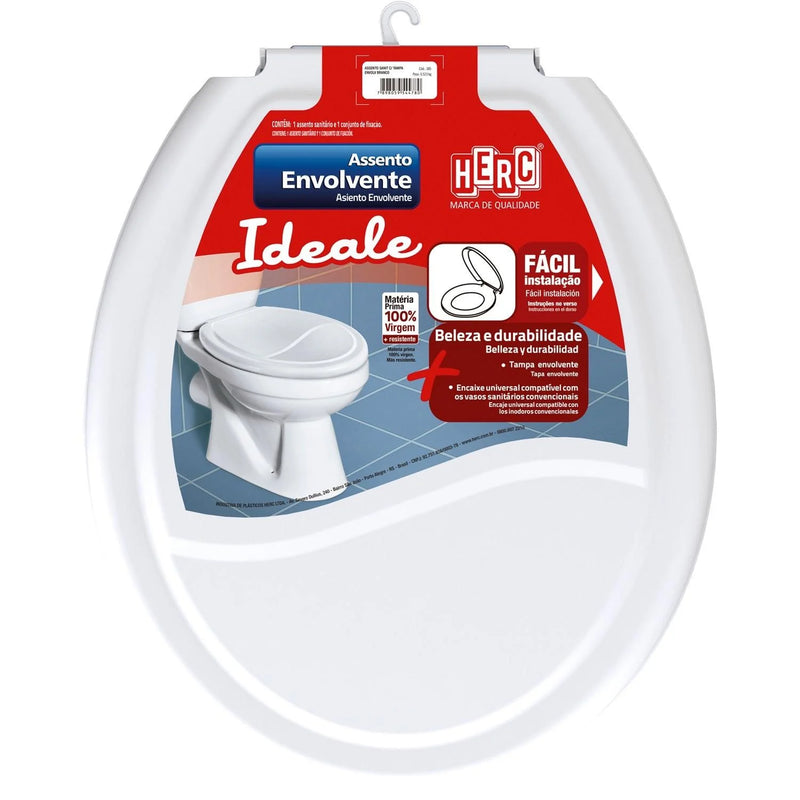 Assento Envolvente Comum Ideale Branco 385 Herc