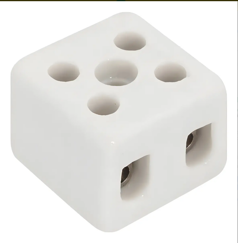 Conector de Porcelana Bipolar 6MM