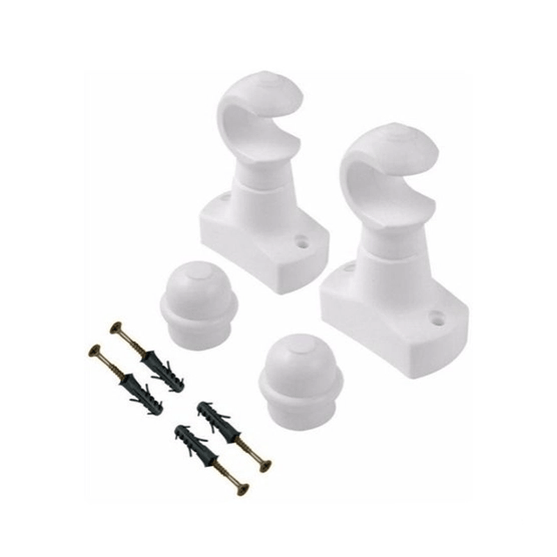 Suporte p/ Varão Cort 19MM Branco
