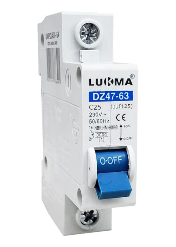 Disjuntor Unipolar 25A