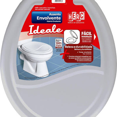 Assento Envolvente Comum Ideale Cinza Claro 386 Herc