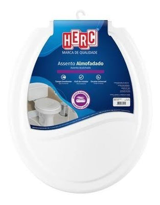 Assento Almofadado Prime Branco 2385 Herc