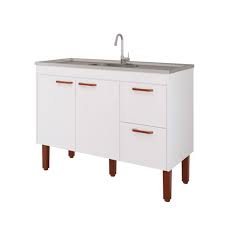 BALCÃO COZ SLIM 1.14 MT BRANCO