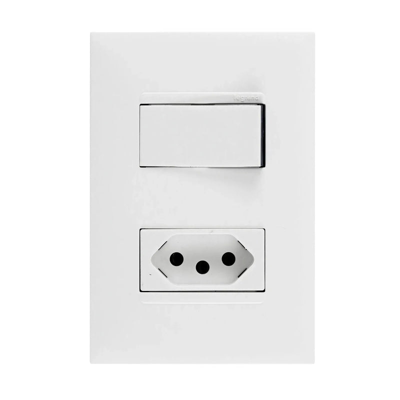 Interruptor 1 Tecla + 1 Tomada 20A