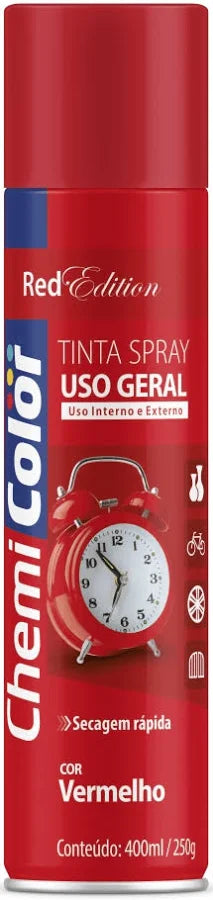 Tinta Spray (Cor Vermelho)