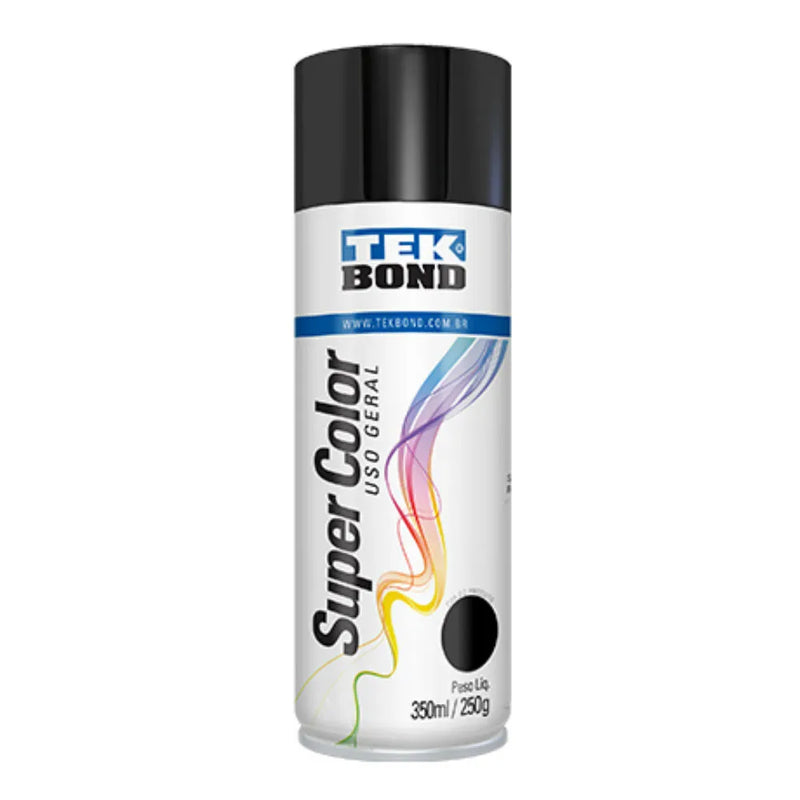 Tinta Spray (Cor Preto Brilhante)