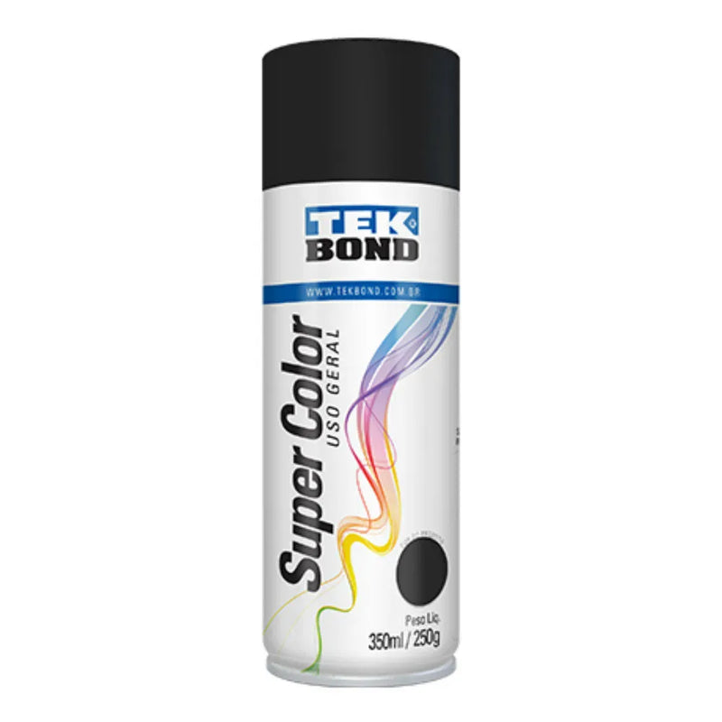 Tinta Spray (Cor Preto Fosco)