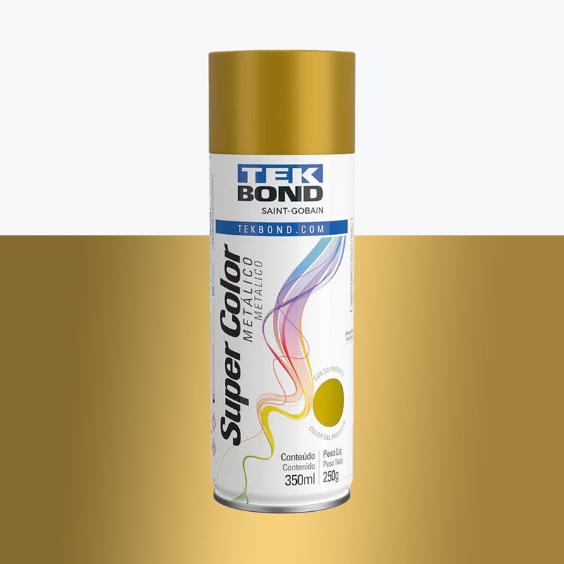 Tinta Spray (Cor Dourado)